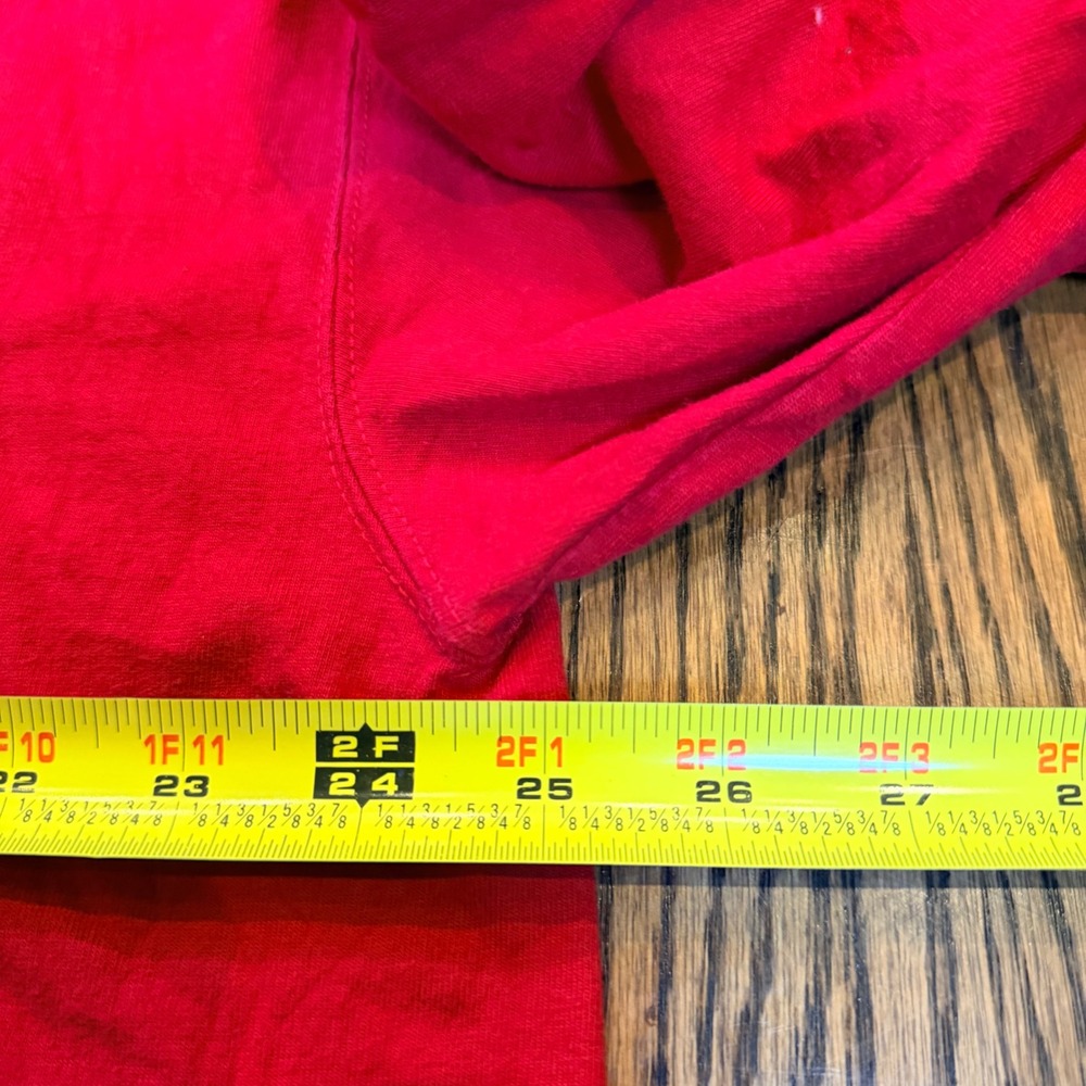 Vintage Jansport Nebraska Huskers Long Sleeve T Graphic XXL Red Heavyweight - Picture 6 of 7
